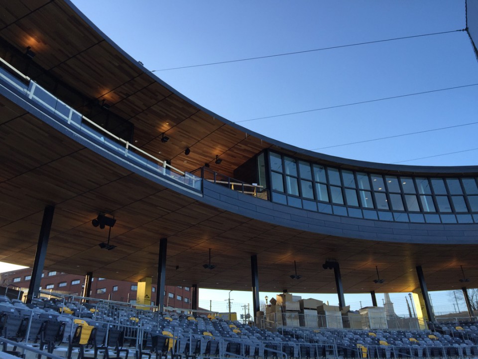 CHS Field press box